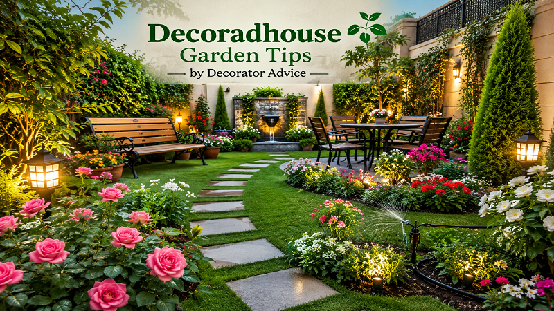 Decoradhouse Garden Tips by Decorator Advice