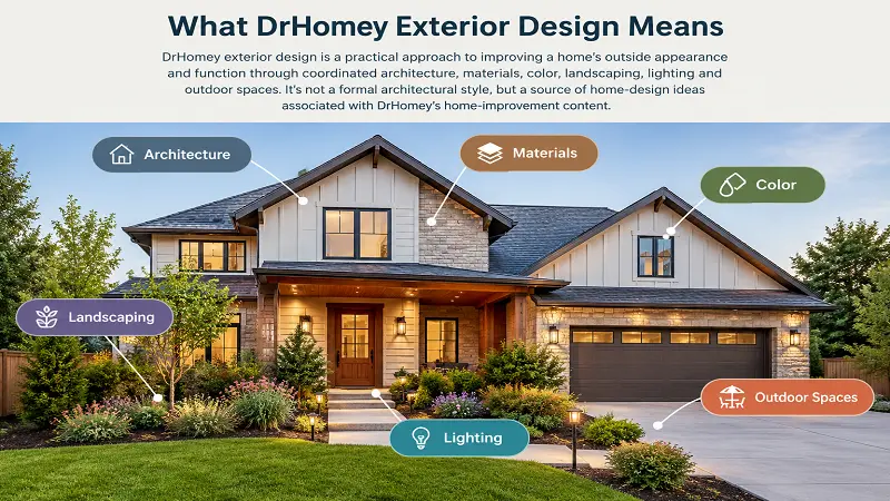 What DrHomey Exterior Design Means
